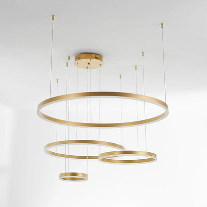 Modern Tir - Circle Liner Pendant Light - TheOrivana