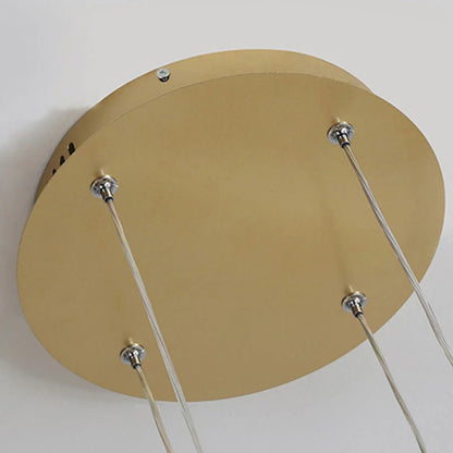 Modern Tir - Circle Liner Pendant Light - TheOrivana