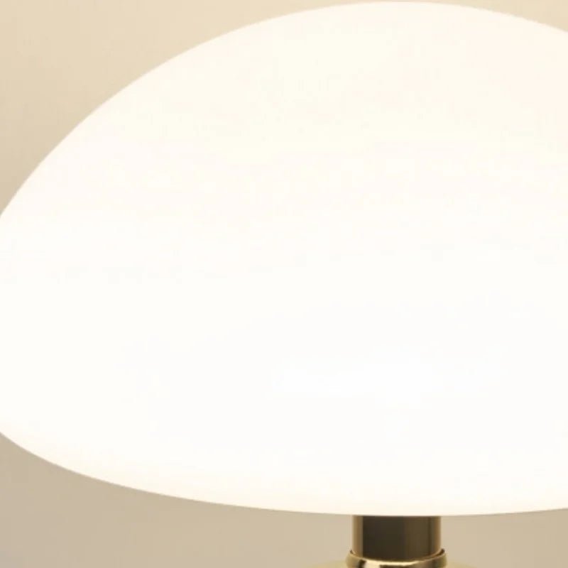 Mushroom LED Table Lamp French Cream - TheOrivana