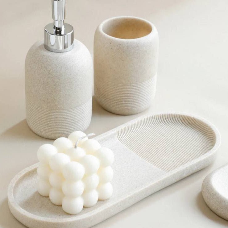 Nordic Bathroom Accessories - Set of 5 - TheOrivana