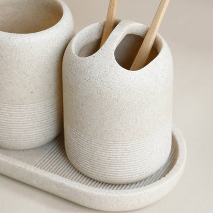 Nordic Bathroom Accessories - Set of 5 - TheOrivana