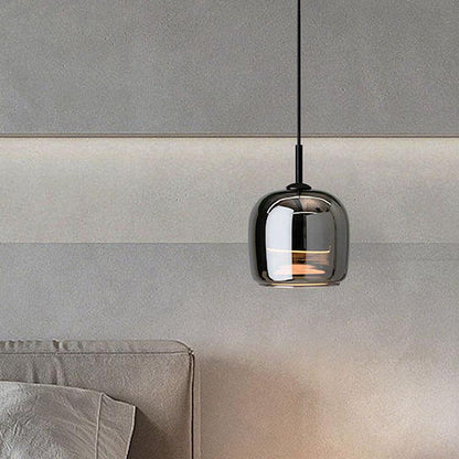 Nordic Black Glass Pendant Light - TheOrivana