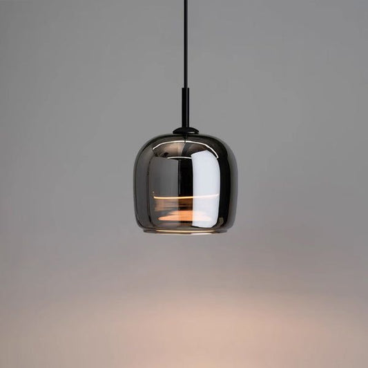 Nordic Black Glass Pendant Light - TheOrivana