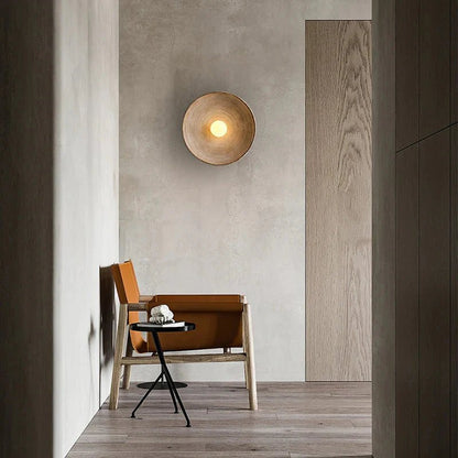 Nordic Creative Retro Round Wall Lamp - TheOrivana