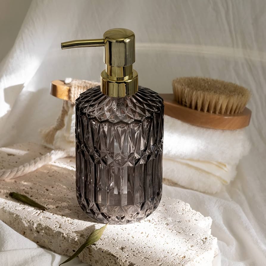 Nordic Glass Soap Dispenser - TheOrivana