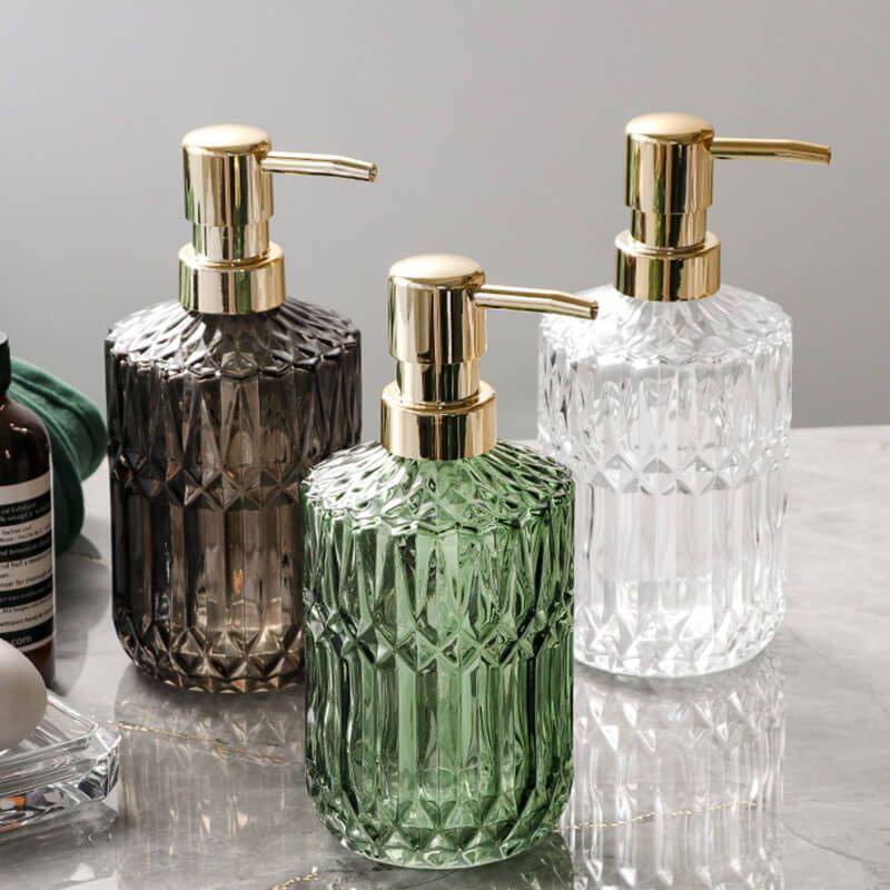 Nordic Glass Soap Dispenser - TheOrivana