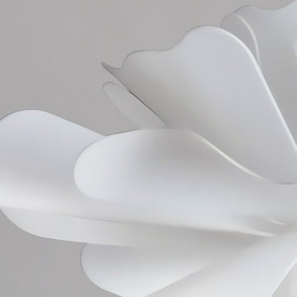 Nordic Minimalist White Lotus Flower Pendant Light - TheOrivana