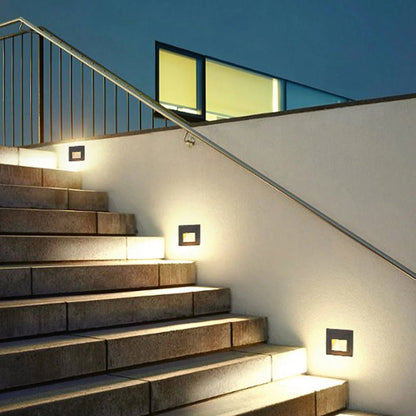 Nordic Modern Metal Square Outdoor Deck/Step Light - TheOrivana