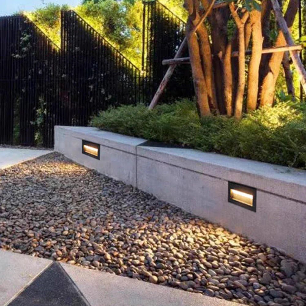 Nordic Modern Metal Square Outdoor Deck/Step Light - TheOrivana