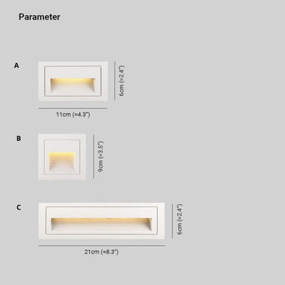 Nordic Modern Metal Square Outdoor Deck/Step Light - TheOrivana