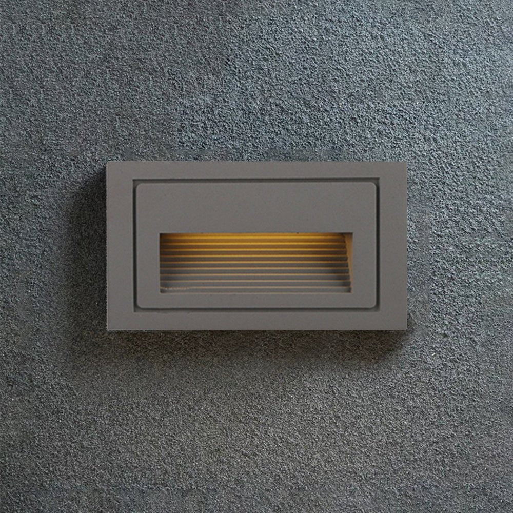 Nordic Modern Metal Square Outdoor Deck/Step Light - TheOrivana