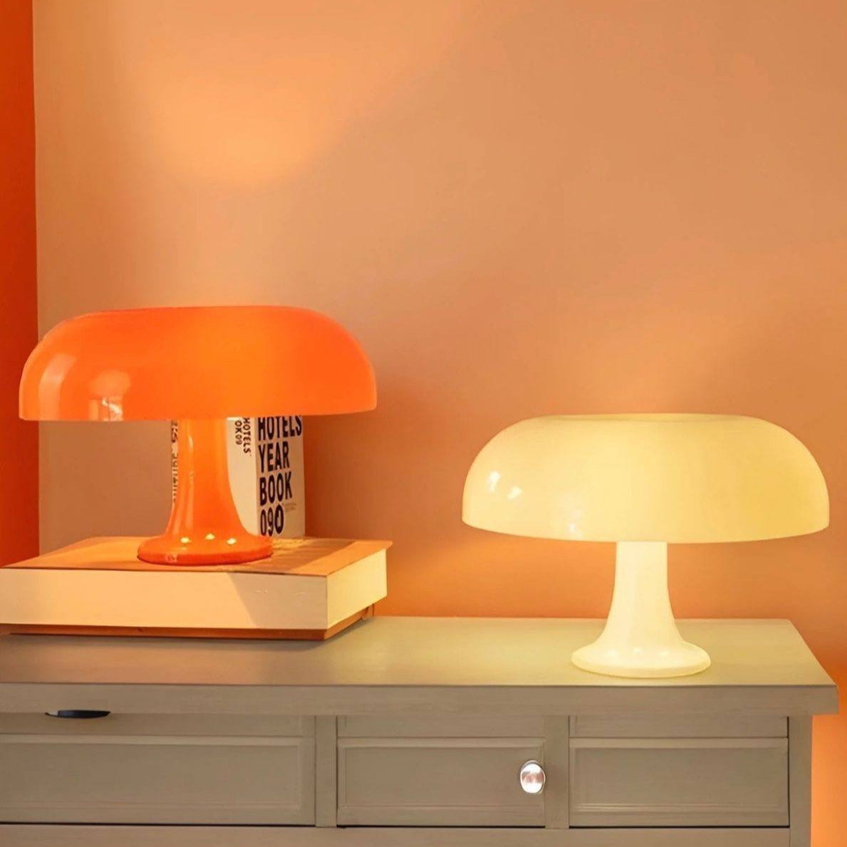 Retro Mushroom LED Table Lamp