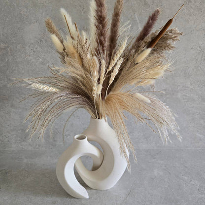 Abstract Nordic Ceramic Vase