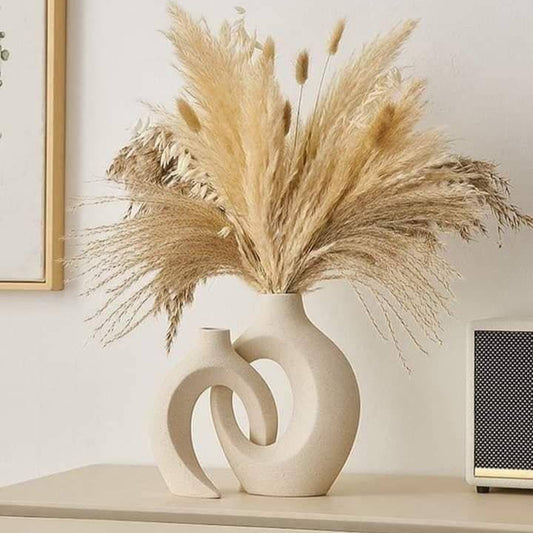 Abstract Nordic Ceramic Vase