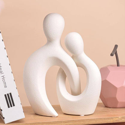 Minimalist Couple Statue