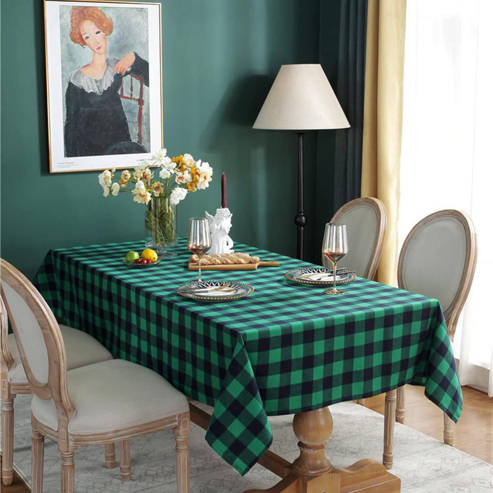 Stylish Checkered Tablecloth