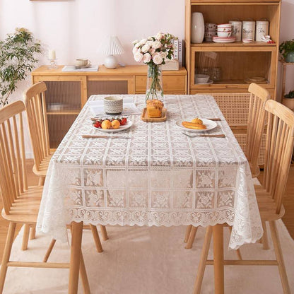 Vintage Lace Tablecloth