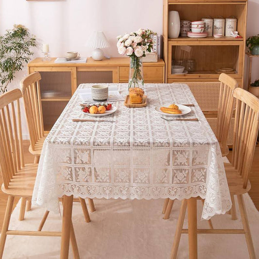 Vintage Lace Tablecloth