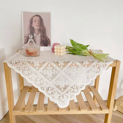 Vintage Lace Tablecloth