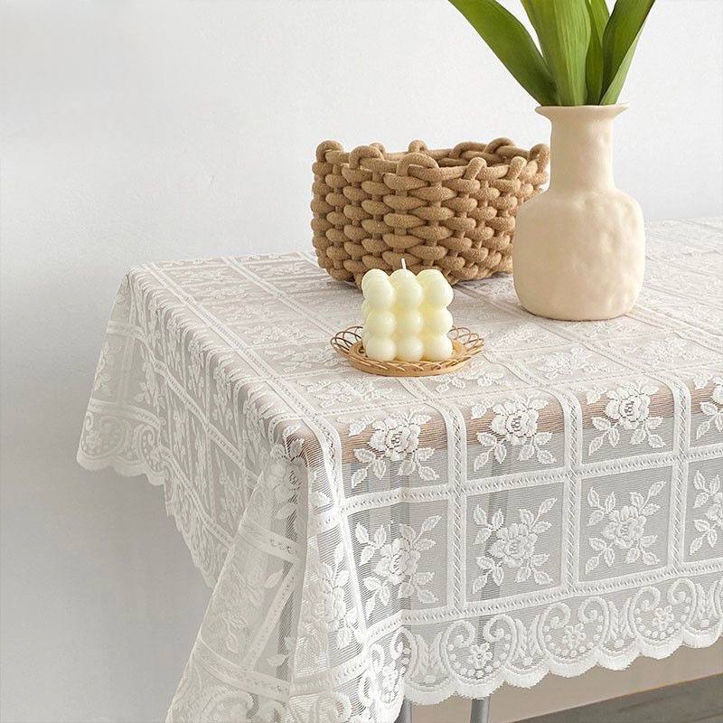 Vintage Lace Tablecloth