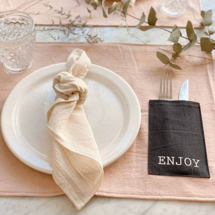 Cotton Cloth Napkins - Set of 6