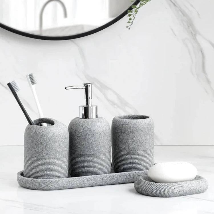Nordic Bathroom Accessories - Set of 5