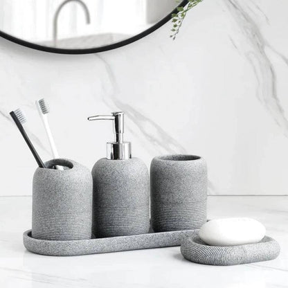 Nordic Bathroom Accessories - Set of 5
