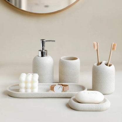 Nordic Bathroom Accessories - Set of 5