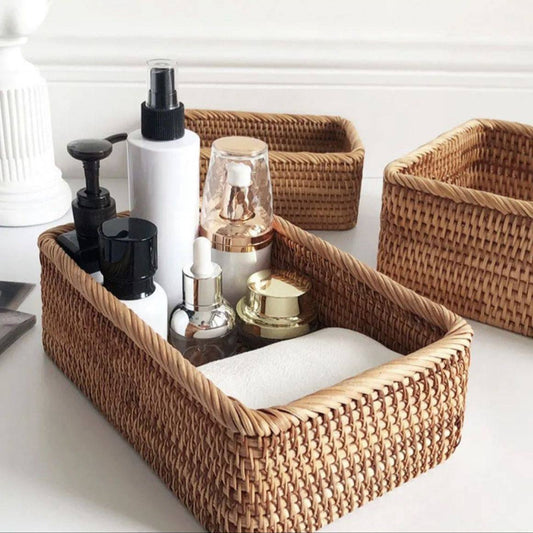 Rattan Storage Basket - TheOrivana