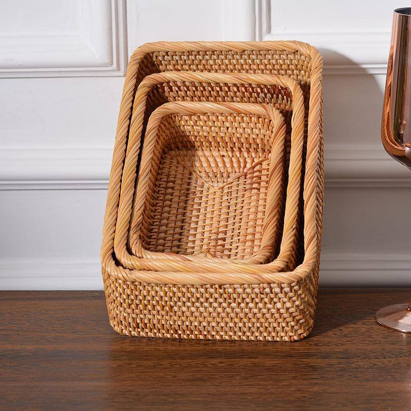 Rattan Storage Basket - TheOrivana