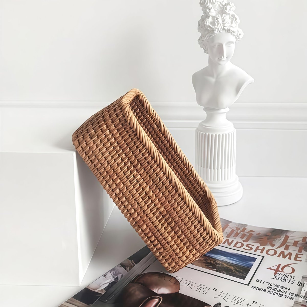 Rattan Storage Basket - TheOrivana