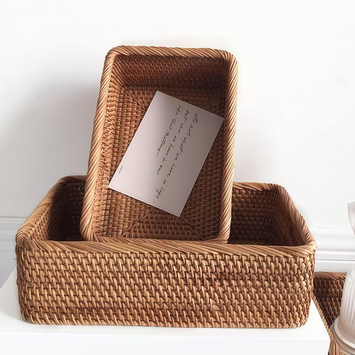 Rattan Storage Basket - TheOrivana