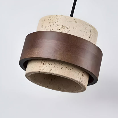 Retro Stone Wabi - Sabi Pendant Light - TheOrivana