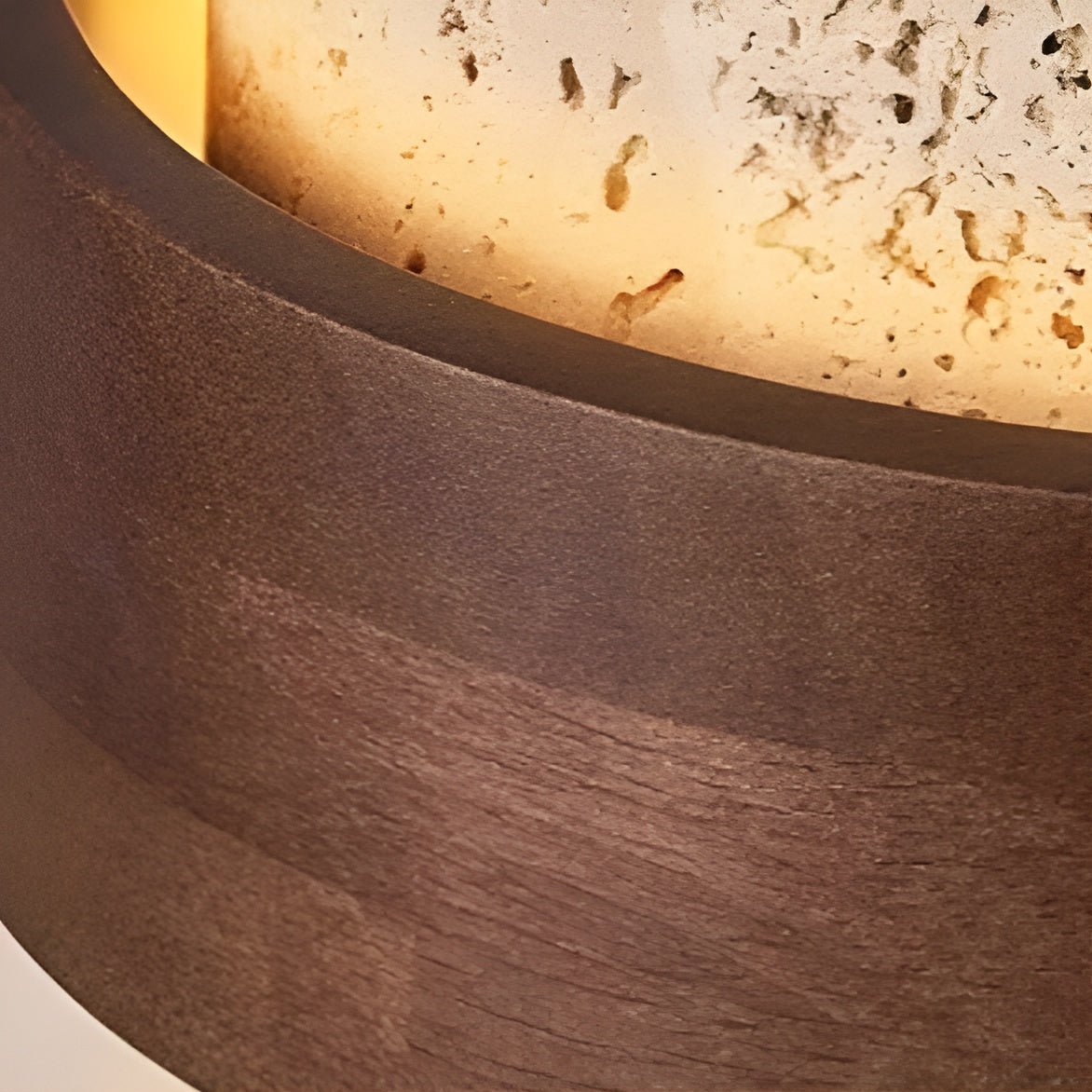 Retro Stone Wabi - Sabi Pendant Light - TheOrivana