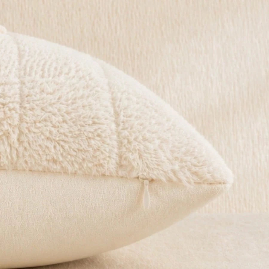 Bow Pumpkin Embroidered Cushion Cover