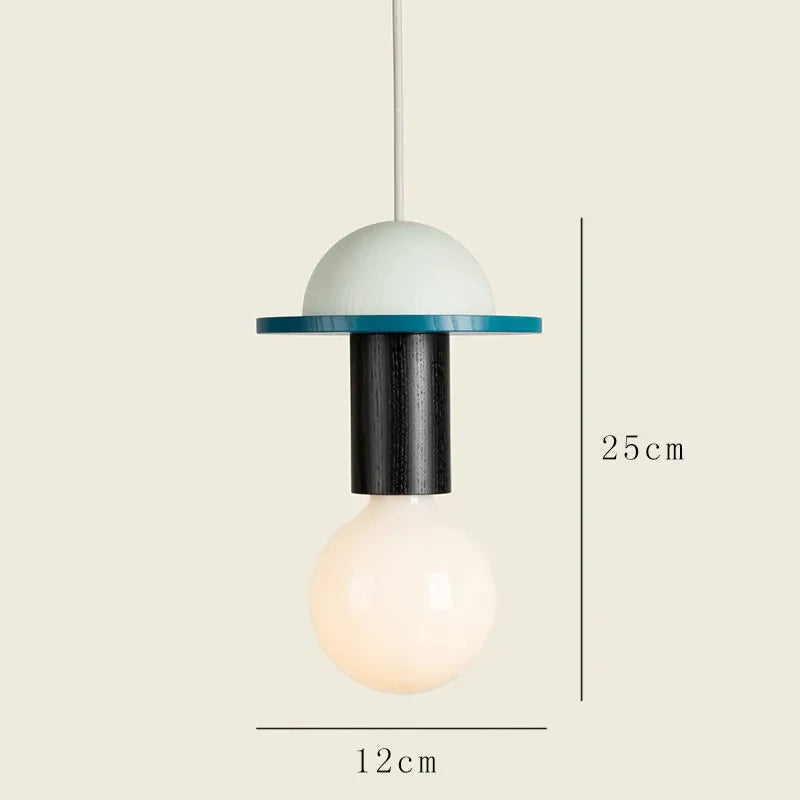 Nordic Wood LED Pendant Light
