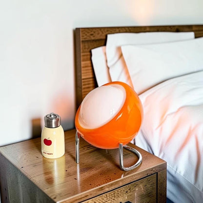 Vintage Bauhaus Glass Globe LED Table Lamp - TheOrivana