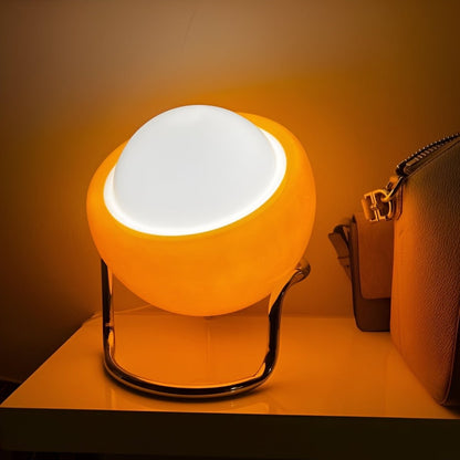 Vintage Bauhaus Glass Globe LED Table Lamp - TheOrivana